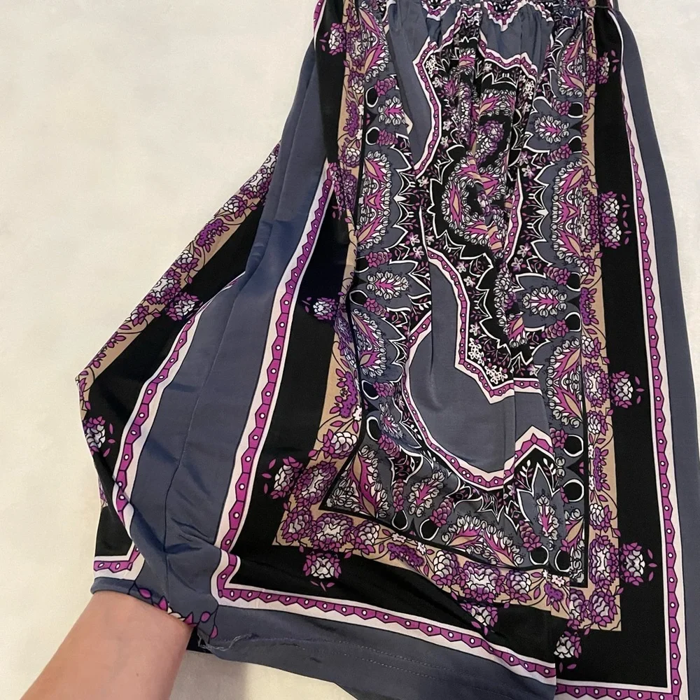Strapless Dress- Pretty Pattern - Picture 7 of 10
